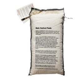 Matiz Valenciano Paella Rice from Spain (3 pack - 2.2 lbs. each) Traditional Spanish Medium-Grain | Risotto, Arrow Negro, Seafood Dishes | Natural Flavor | Soy and Gluten Free