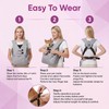 Dog Carrier Sling for Small Dogs 7–15 lbs, Hands-Free Front-Facing