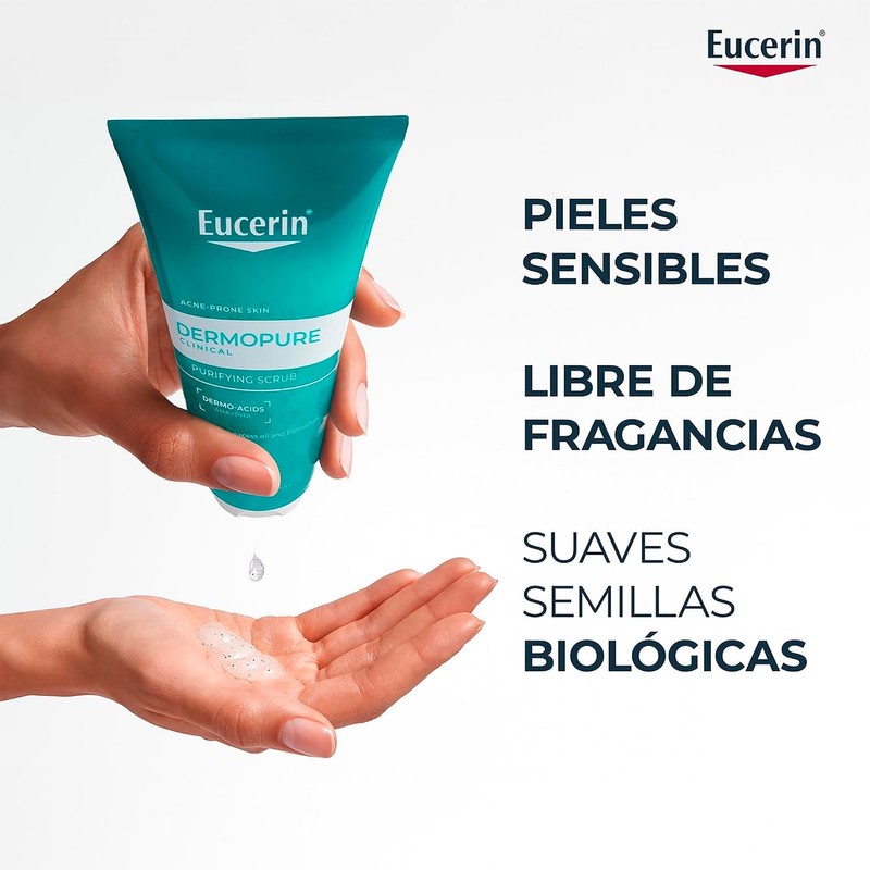 Eucerin Exfoliante Facial Piel Grasa Imperfecciones 100Ml