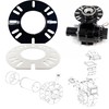 Replacement 4" Oil Burners Adjustable Mounting Flange 5432 + Gasket
