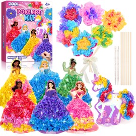 ZOOI Poke in DIY Art Kits, Stocking Stuffers for Kids, Arts and Crafts for Kids Girls Ages 8-12, Birthday Gifts for 6, 7, 8, 9,10 Year Old Girls Toys Age 6-8, Art Supplies for Kid 9-12
