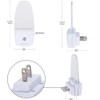 0.5W Plug in Light Sensor LED Red Night Light for