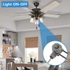 Ceiling Fan Light Switch ZE-109M Pull Chain Switch On Off