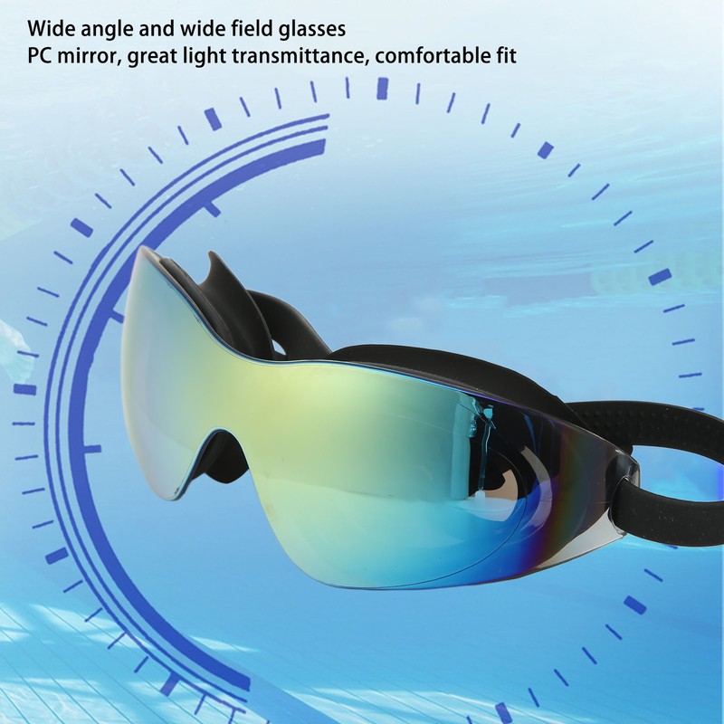 Swimming Goggles Anti Fog No Leaking Silica Gel Swim Glasses