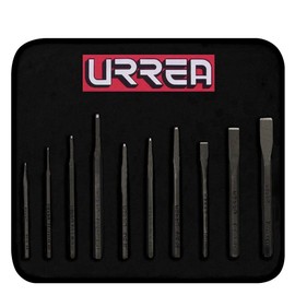 Urrea Herramientas Juego de punzones y cinceles 10 piezas