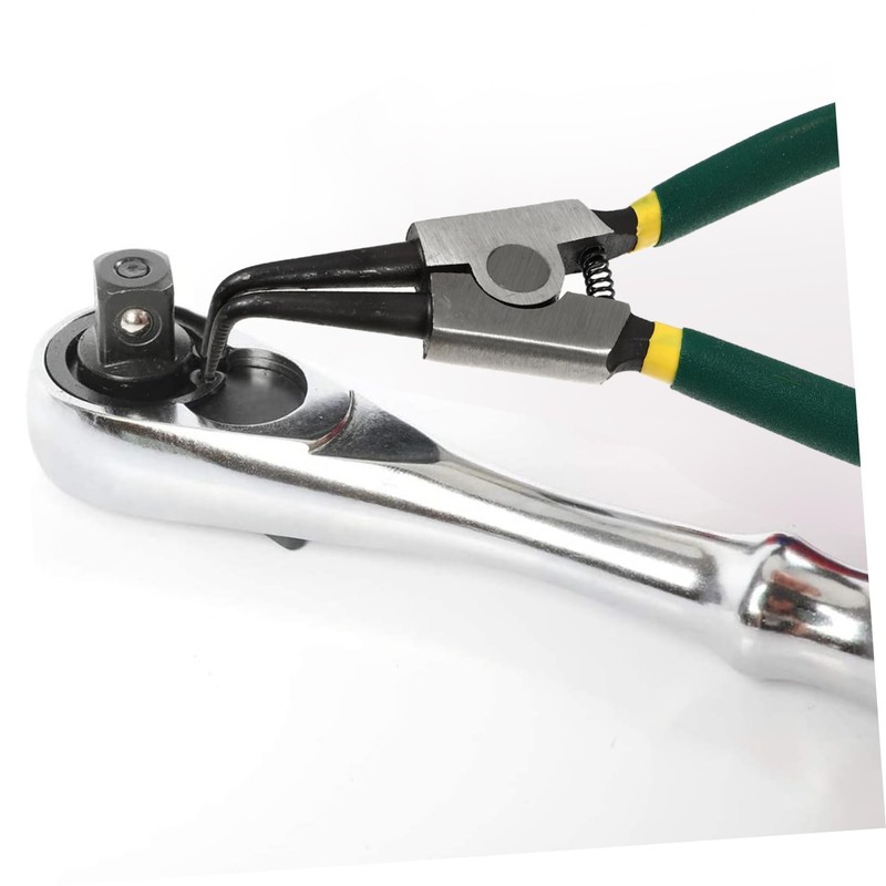 DOITOOL Spring-loaded Pliers Kit 4pc Heavy Duty Tool Straight Bent