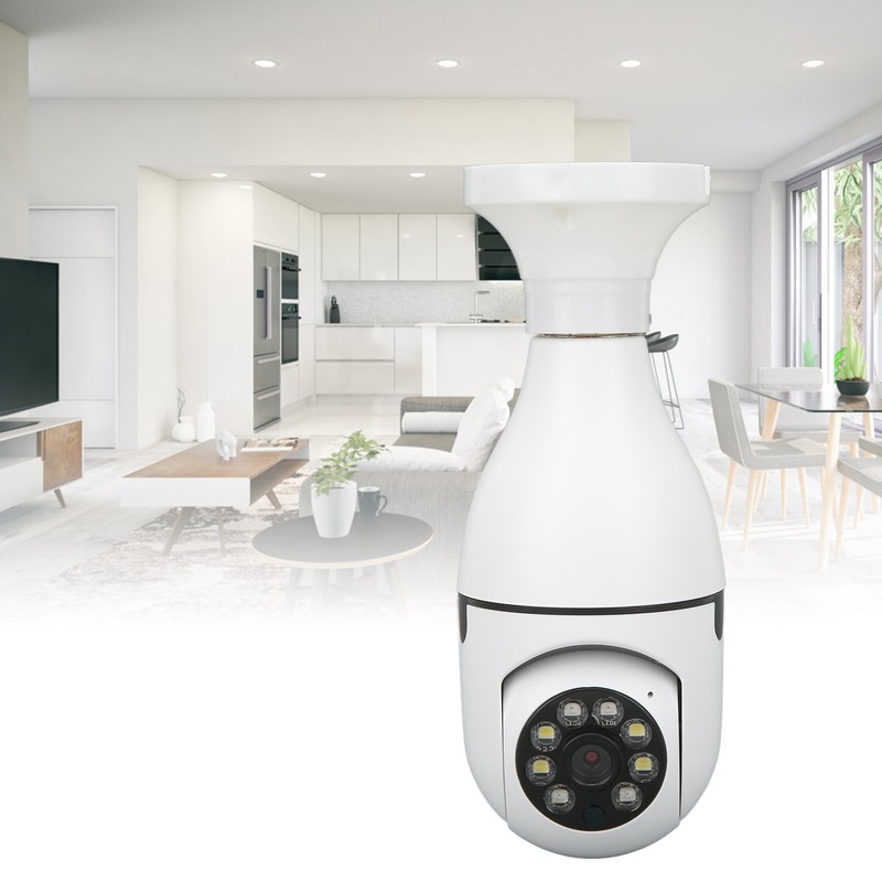 Security Camera WiFi 1080P 2.4GHz 360 Degree E27 Motion Detection