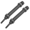 2Pcs Front Rear Steel Spline Drive Shaft for TRAXXAS Mini