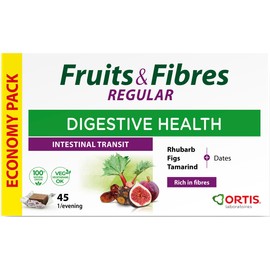 Ortis Fruits & Fibre Chewable Cubes – 45 Eco Pack