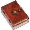 Urban Leather Journal - 3 Moon Brown Tiger Eye Journal