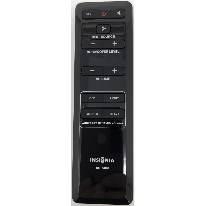 Insignia Original New Insignia NS-RCSB0 Remote for Home theater Sound