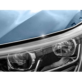 EUFAB 30183 Universal Chrome Trim 3.65 x 3.5 mm