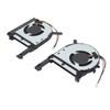 2pcs Laptop CPU GPU Cooling Fan 4 Pin Silent Efficient