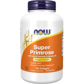 NOW Sports - Nutrition and Wellness Foods Supplements, Super Primrose 1300 Mg with Naturally Occurring GLA (Gamma-Li