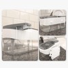 2 in 1 Kitchen Sink Dish Soap Dispenser Sponge Holder