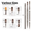 Nail Art Brushes Set 6 Pcs Double-Ended Professional Nail Design