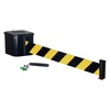 Wall Barrier, 25ft Black/Yellow Belt