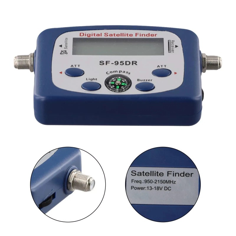 AGPtek/Digital Satellite Finder/Meter for Dish/SF-95DR (S07)
