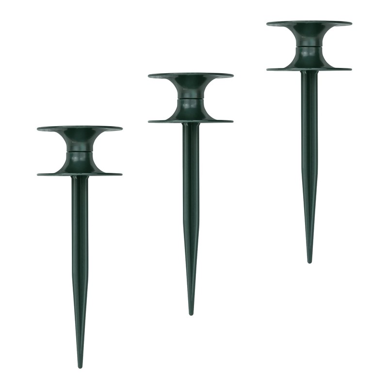 UPP Hose Guide 3 Piece Garden Hose Holder/Cable Guide/