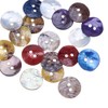Beadthoven 144pcs Mother of Pearl Buttons 2-Hole Sewing Fasteners Dyed