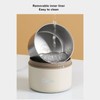 Insulated Lunch Container 304 Stainless Steel Leakproof Portable Round Thermal