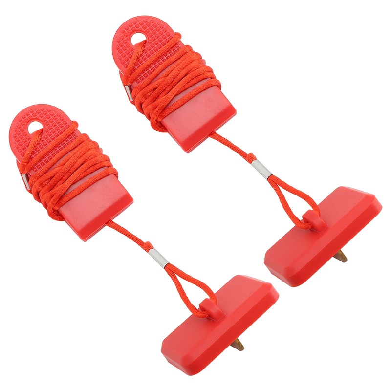 2PCS Treadmill Safety Key Emergency Stop Switch Exercise Running Machine