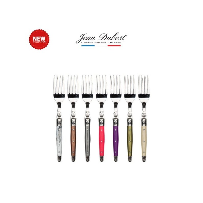 Jean Dubot Laguiol Dessert Fork Cuisine de Maman, Copper /