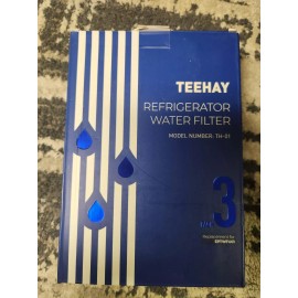 Teehay TH-01 Refrigerator Water Filter, 3 pk, NEW