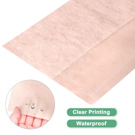 M METERXITY 76 Sheet Korean Cotton Wrapping Flower Paper - Floral Wrapping Paper Waterproof Bouquet Wrapping Paper Apply to Gift Packaging(11.8x11.8inches, Purple+Pink)