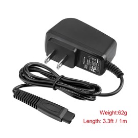 XWNV 5V 1A Adapter Compatible with Andis Charger Power Cord, Replacement Andis Charger Compatible 17150 17165 TS-1 TS-2 Foil