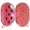 Tough-1 Rubber Jelly Massage Mitt Pink