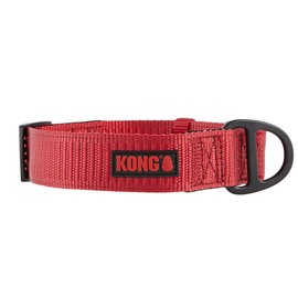 KONG Max HD Ultra Durable Neoprene Padded Dog Collar (Large, Red)