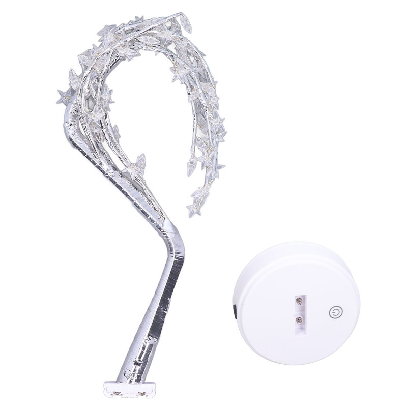 Tabletop Bonsai Tree Lamp Adjustable Safe Touch Switch Night Light