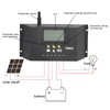 EVTSCAN CM3024Z 30A Solar Charge Controller - LCD PWM Charge
