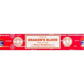 ETHNICITI Satya Nag Champa Genuine Dragon's Blood 15g Incense Sticks 1 Pack (Dragon's Blood)