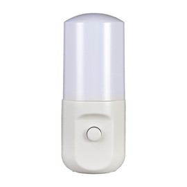 エルパ (ELPA) LEDセンサー付ライト (電球色/ホワイト/コンセント式) スイッチ PM-LSW1(AW)