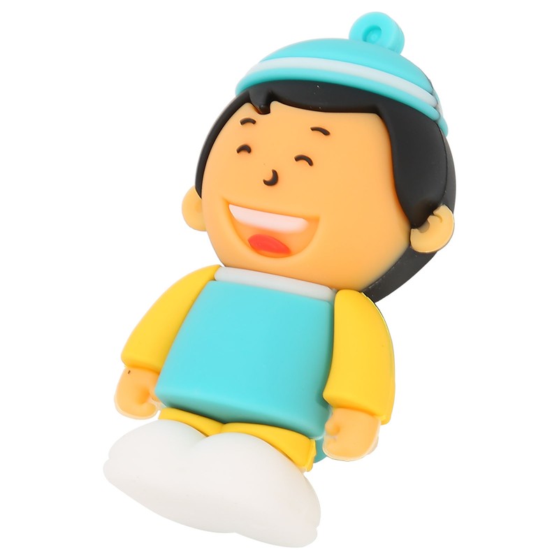USB Flash Drive 16GB/32GB/64GB/128GB Cute Cartoon Boy Portable Storage Memory