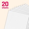 130 lb Cover (350 gsm), Extra Heavy White Cardstock -
