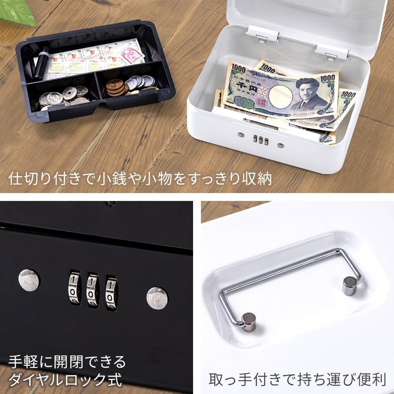UPstore Mini Handheld Safe Safe for Home Use, Dial, Bills,