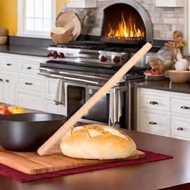 XBLDMJY Pasta Rolling Pin Dough Roller Long Rolling Pins for Baking Tortilla Bread Pizza Noodles。(31.1×1.38inch)