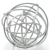 GS Home Products Twin Ball 2291070 Silver Diameter 1.9 inches