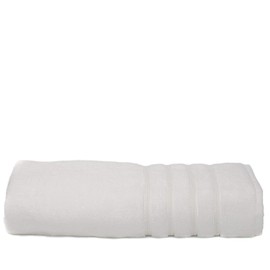 MOSOBAM 700 GSM Hotel Luxury Bamboo-Cotton, Bath Towel Sheets 35X70, White, Quick Dry, Soft Spa-Like Turkish Bathroom Sets, Oversized Extra Large Body Sheet Towels, Prime Bulk Clearance