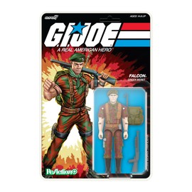 Super7 G.I. Joe Reaction+ Wave 04 (Movie Collection) - Lt. Falcon Action Figure