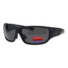 PASTL Mens Polarized Lens Sunglasses Wrap Around Rectangular Frame UV400