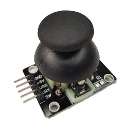 DUTTY PS2 Joystick Sensor Game Controller XY Dual-axis Joystick Breakout Module Compatible with Arduino 4pcs
