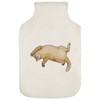 'Chubby Ginger Cat' Hot Water Bottle Cover (HW00019497)