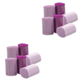 Operitacx 2 Sätze Teppichstickgarn Schulanfänger Deckenpaneel Sperrhaken Samtgarn Nadelfilz-kit Bastelset Garn Zum Tuften Von Teppichen Teppiche, Die Garne Herstellen Acryl 6 Stück * 2