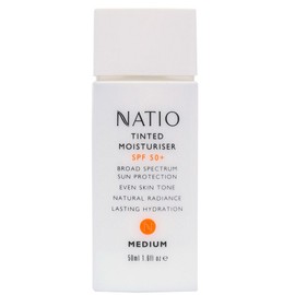 Natio Tinted Moisturiser SPF 50+ 50mL - Medium