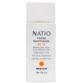 Natio Tinted Moisturiser SPF 50+ 50mL - Medium
