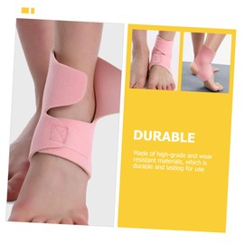 FOMIYES 2pcs Nylon Ankle Protector Ankle Protective Sleeve Compression Cover Support for Sports Foot Protection